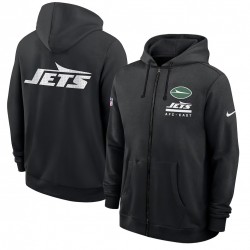 New York Jets Utility Player Sideline Men's Nike NFL Full-Zip Hoodie New York Jets Utility Player Sideline Men's Nike NFL Full-Zip Hoodie