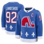 Gabriel Landeskog Colorado Avalanche Blue Alternate Heritage Premium Jersey Gabriel Landeskog Colorado Avalanche Blue Alternate Heritage Premium Jersey