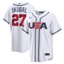 Tarik Skubal USA Baseball Nike 2026 World Baseball Classic Home Stadium Jersey - White