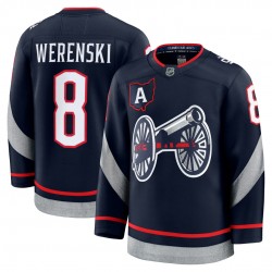 Zach Werenski Columbus Blue Jackets 2025 NHL Stadium Series Premium Jersey - Navy Zach Werenski Columbus Blue Jackets 2025 NHL Stadium Series Premium Jersey - Navy