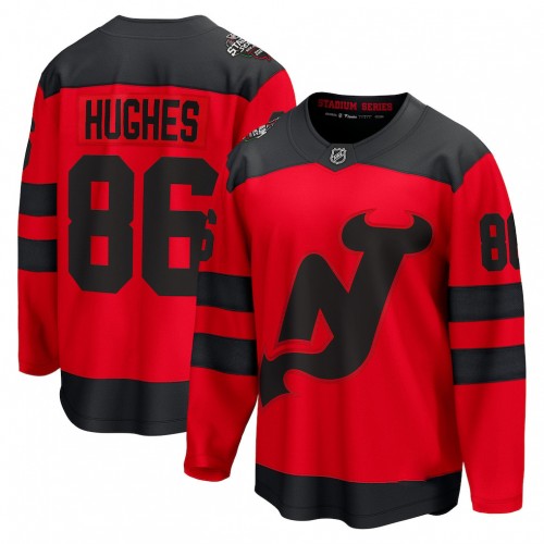 Jack Hughes New Jersey Devils 2024 NHL Stadium Series Breakaway Player Jersey – Red Jack Hughes New Jersey Devils 2024 NHL Stadium Series Breakaway Player Jersey – Red