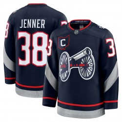 Boone Jenner Columbus Blue Jackets 2025 NHL Stadium Series Premium Jersey - Navy Boone Jenner Columbus Blue Jackets 2025 NHL Stadium Series Premium Jersey - Navy