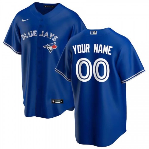 Toronto Blue Jays Nike Alternate Limited Custom Jersey - Royal Toronto Blue Jays Nike Alternate Limited Custom Jersey - Royal