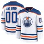 Edmonton Oilers Away White Premium Custom Jersey Edmonton Oilers Away White Premium Custom Jersey