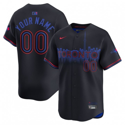 Toronto Blue Jays Youth Nike 2024 City Connect Limited Custom Jersey Toronto Blue Jays Youth Nike 2024 City Connect Limited Custom Jersey