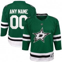 Youth Dallas Stars Green Home Replica Custom Jersey Youth Dallas Stars Green Home Replica Custom Jersey