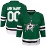 Youth Dallas Stars Green Home Replica Custom Jersey Youth Dallas Stars Green Home Replica Custom Jersey