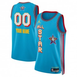 Jordan Brand Unisex Light Blue 2025 NBA All-Star Game Swingman Custom Jersey Jordan Brand Unisex Light Blue 2025 NBA All-Star Game Swingman Custom Jersey