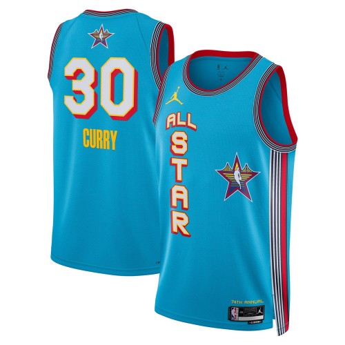 Stephen Curry Jordan Brand Unisex Light Blue 2025 NBA All-Star Game Swingman Player Jersey Stephen Curry Jordan Brand Unisex Light Blue 2025 NBA All-Star Game Swingman Player Jersey