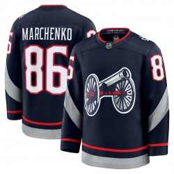 Kirill Marchenko Columbus Blue Jackets 2025 NHL Stadium Series Premium Jersey - Navy Kirill Marchenko Columbus Blue Jackets 2025 NHL Stadium Series Premium Jersey - Navy