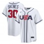 Paul Skenes USA Baseball Nike 2026 World Baseball Classic Home Stadium Jersey - White Paul Skenes USA Baseball Nike 2026 World Baseball Classic Home Stadium Jersey - White