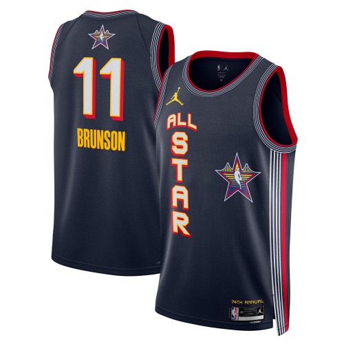 Jalen Brunson Jordan Brand Unisex Navy 2025 NBA All-Star Game Swingman Player Jersey Jalen Brunson Jordan Brand Unisex Navy 2025 NBA All-Star Game Swingman Player Jersey