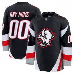 Buffalo Sabres Black Alternate Premium Custom Jersey Buffalo Sabres Black Alternate Premium Custom Jersey