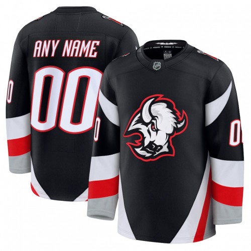 Buffalo Sabres Black Alternate Premium Custom Jersey Buffalo Sabres Black Alternate Premium Custom Jersey