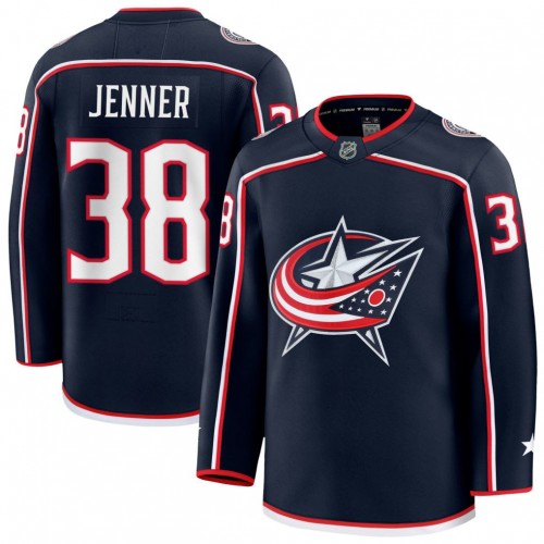 Boone Jenner Columbus Blue Jackets Fanatics Home Premium Jersey - Navy Boone Jenner Columbus Blue Jackets Fanatics Home Premium Jersey - Navy