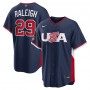 Cal Raleigh USA Baseball Nike 2026 World Baseball Classic Road Stadium Jersey - Navy
