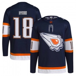 Zach Hyman Edmonton Oilers Navy Reverse Retro 2.0 Player Jersey Zach Hyman Edmonton Oilers Navy Reverse Retro 2.0 Player Jersey