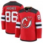 Jack Hughes New Jersey Devils Jack Hughes Red Home Premium Jersey Jack Hughes New Jersey Devils Jack Hughes Red Home Premium Jersey