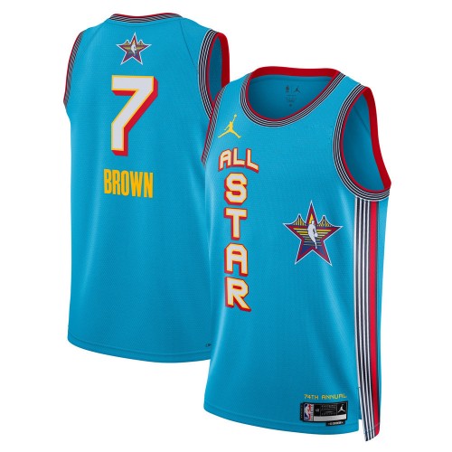 Jaylen Brown Jordan Brand Unisex Light Blue 2025 NBA All-Star Game Swingman Player Jersey Jaylen Brown Jordan Brand Unisex Light Blue 2025 NBA All-Star Game Swingman Player Jersey