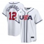 Kyle Schwarber USA Baseball Nike 2026 World Baseball Classic Home Stadium Jersey - White Kyle Schwarber USA Baseball Nike 2026 World Baseball Classic Home Stadium Jersey - White