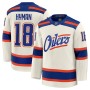 Zach Hyman Edmonton Oilers Alternate Cream Premium Player Jersey Zach Hyman Edmonton Oilers Alternate Cream Premium Player Jersey