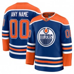 Edmonton Oilers Home Premium Custom Jersey Edmonton Oilers Home Premium Custom Jersey