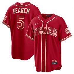 Corey Seager Texas Rangers Nike 2026 City Connect Stadium Jersey - Red Corey Seager Texas Rangers Nike 2026 City Connect Stadium Jersey - Red