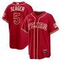 Corey Seager Texas Rangers Nike 2026 City Connect Stadium Jersey - Red