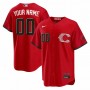 Cincinnati Reds Nike 2026 City Connect Stadium Custom Jersey - Red Cincinnati Reds Nike 2026 City Connect Stadium Custom Jersey - Red