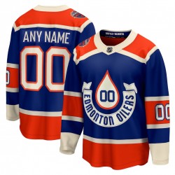 Edmonton Oilers Royal 2023 NHL Heritage Classic Premium Custom Jersey Edmonton Oilers Royal 2023 NHL Heritage Classic Premium Custom Jersey