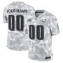 Philadelphia Eagles Nike Arctic Camo 2024 Salute to Service Limited Custom Jersey