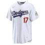 Shohei Ohtani Los Angeles Dodgers Nike 2026 Gold Collection Kanji Stadium Jersey - White Shohei Ohtani Los Angeles Dodgers Nike 2026 Gold Collection Kanji Stadium Jersey - White