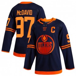 Connor McDavid Edmonton Oilers Alternate Navy Premium Player Jersey Connor McDavid Edmonton Oilers Alternate Navy Premium Player Jersey