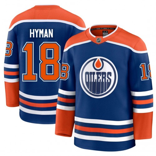 Zach Hyman Edmonton Oilers Home Premium Player Jersey Zach Hyman Edmonton Oilers Home Premium Player Jersey