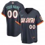San Diego Padres Nike 2026 City Connect Stadium Custom Jersey - Obsidian San Diego Padres Nike 2026 City Connect Stadium Custom Jersey - Obsidian