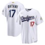 Shohei Ohtani Los Angeles Dodgers Nike 2026 Gold Collection Kanji Stadium Jersey - White Shohei Ohtani Los Angeles Dodgers Nike 2026 Gold Collection Kanji Stadium Jersey - White