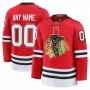 Chicago Blackhawks Centennial Premium Custom Jersey - Red Chicago Blackhawks Centennial Premium Custom Jersey - Red