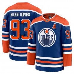 Ryan Nugent-Hopkins Edmonton Oilers Home Premium Player Jersey Ryan Nugent-Hopkins Edmonton Oilers Home Premium Player Jersey