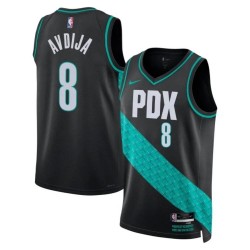 Deni Avdija Portland Trail Blazers Nike Unisex 2022/23 Swingman Jersey - City Edition - Black Deni Avdija Portland Trail Blazers Nike Unisex 2022/23 Swingman Jersey - City Edition - Black