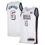 Unisex Nike Anthony Edwards White USA Basketball 2024 Swingman Player Jersey Unisex Nike Anthony Edwards White USA Basketball 2024 Swingman Player Jersey