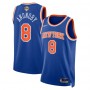 OG Anunoby New York Knicks Nike Blue 2026 NBA Finals Patch Swingman Jersey - Icon Edition OG Anunoby New York Knicks Nike Blue 2026 NBA Finals Patch Swingman Jersey - Icon Edition