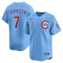 Dansby Swanson Chicago Cubs Nike Alternate Limited Jersey - Light Blue