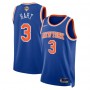 Josh Hart Towns New York Knicks Nike Blue 2026 NBA Finals Patch Swingman Jersey - Icon Edition Josh Hart Towns New York Knicks Nike Blue 2026 NBA Finals Patch Swingman Jersey - Icon Edition