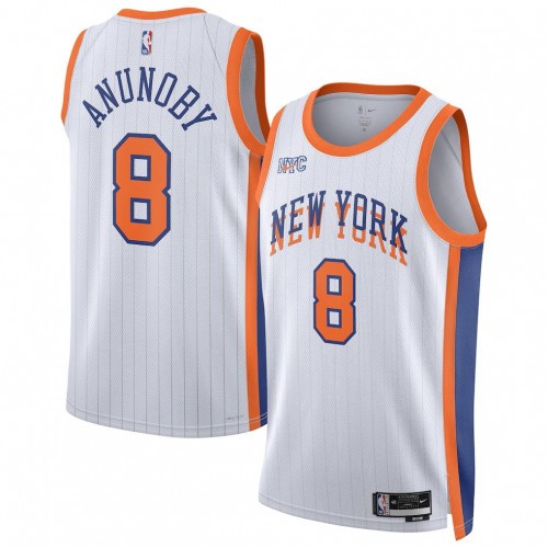 OG Anunoby New York Knicks Nike White 2024/25 Swingman Player Jersey - City Edition OG Anunoby New York Knicks Nike White 2024/25 Swingman Player Jersey - City Edition