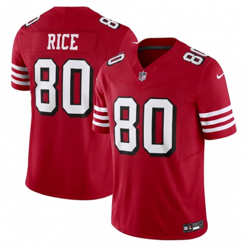 Jerry Rice San Francisco 49ers Nike Vapor F.U.S.E. Limited Jersey - Scarlet
