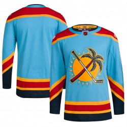  Florida Panthers Reverse Retro 2.0 Blank Jersey - Light Blue