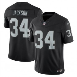 Bo Jackson Las Vegas Raiders Nike Vapor F.U.S.E. Limited Jersey - Black