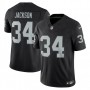 Bo Jackson Las Vegas Raiders Nike Vapor F.U.S.E. Limited Jersey - Black Bo Jackson Las Vegas Raiders Nike Vapor F.U.S.E. Limited Jersey - Black