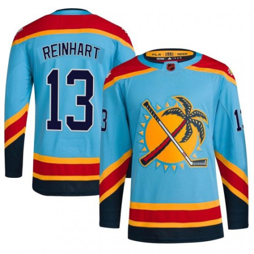 Sam Reinhart Florida Panthers Reverse Retro 2.0 Jersey - Light Blue