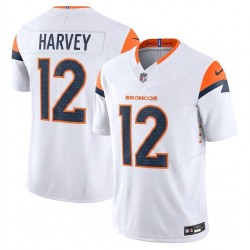 RJ Harvey Denver Broncos Nike Mile High Collection Vapor F.U.S.E. Limited Jersey - White